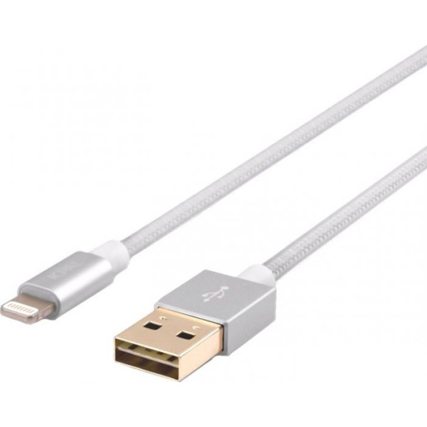 Кабель JCPAL Lightning - Dual USB, iPhone SE, 5, 5S, 6, 6S, 7, 7 Plus (Silver)